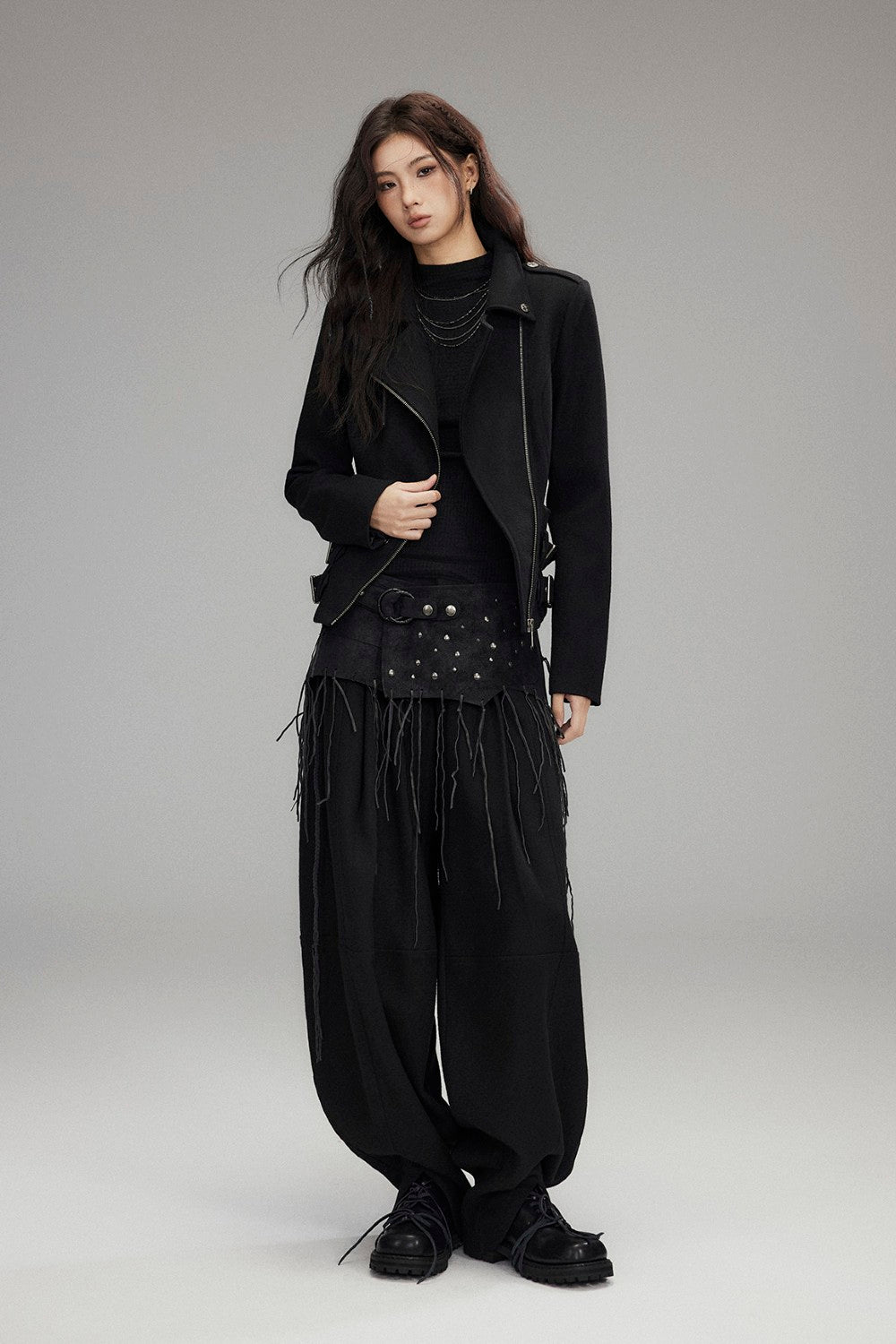 Kira Asymmetric Zip Jacket
