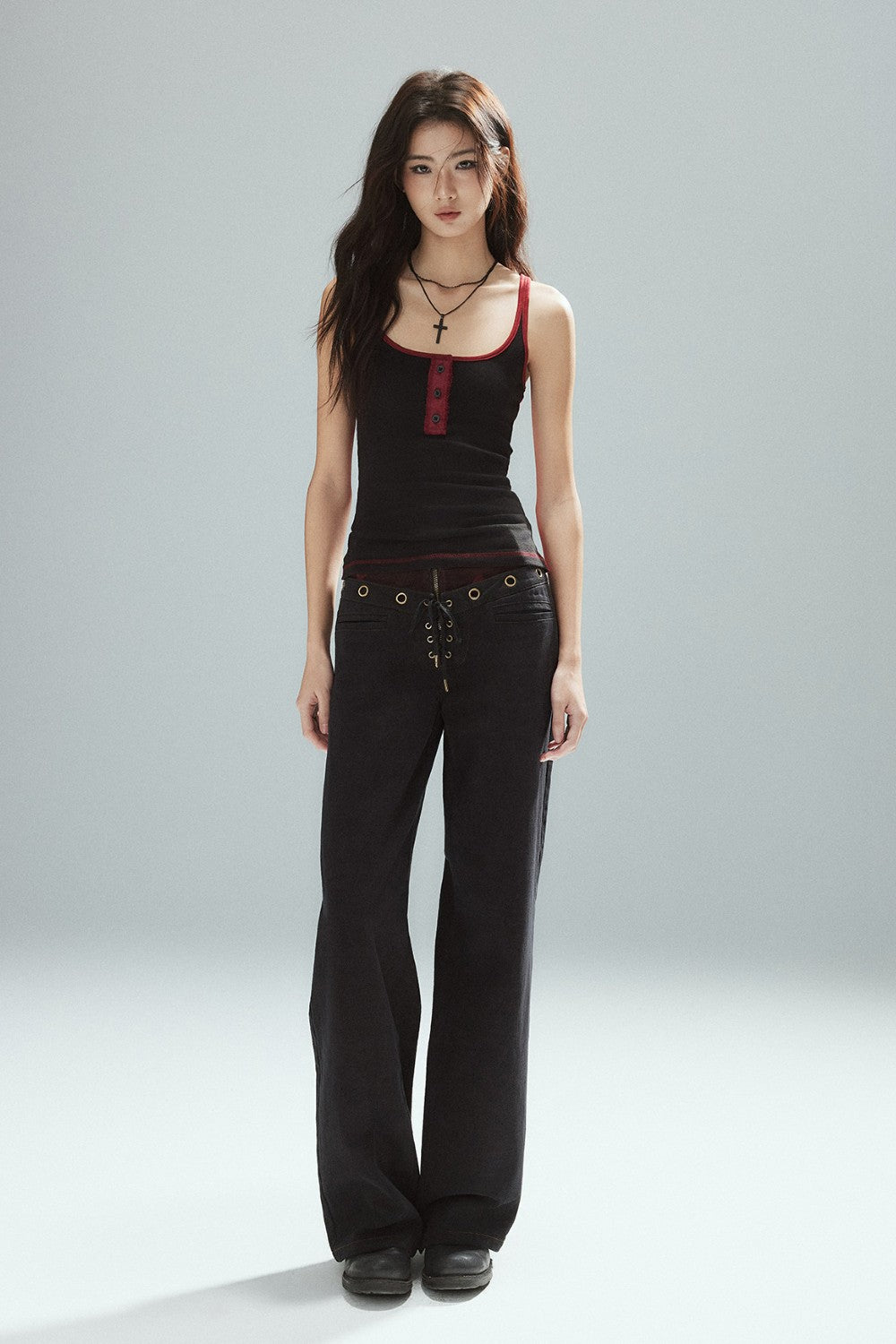Zora Double Waist Jeans