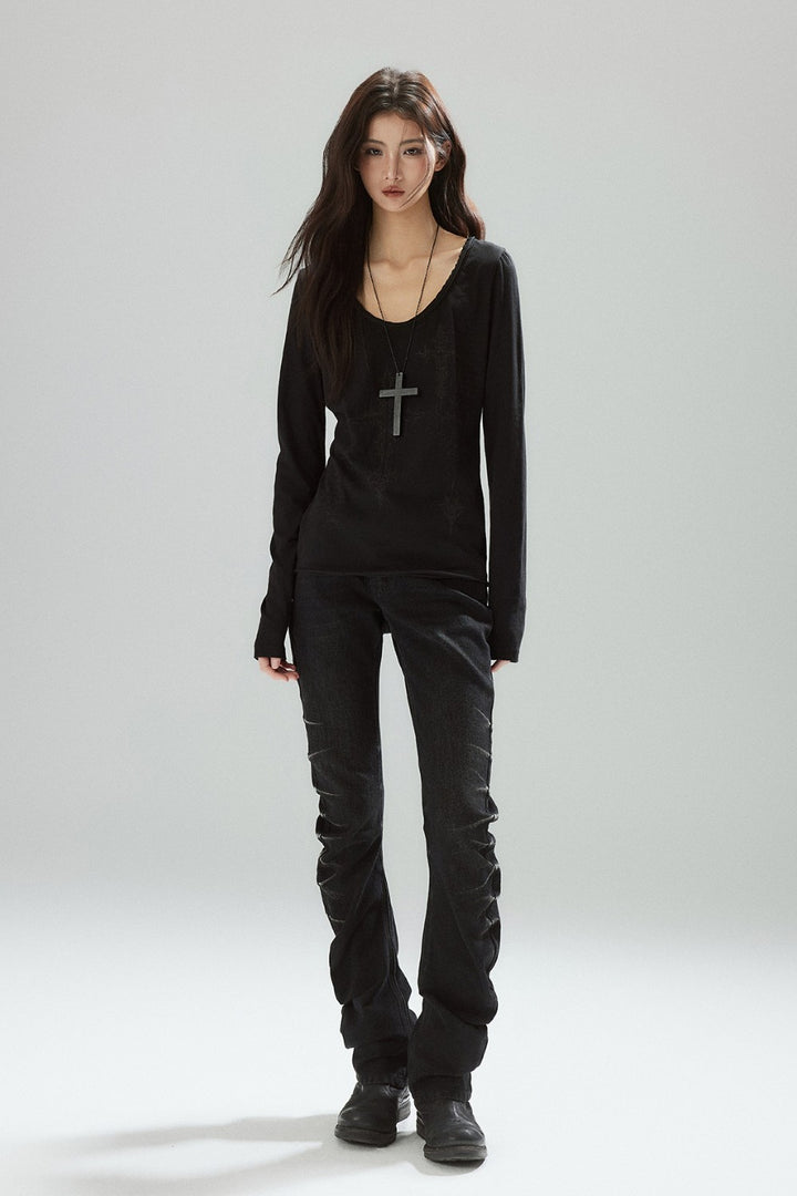 Vena Cross Print Shirt