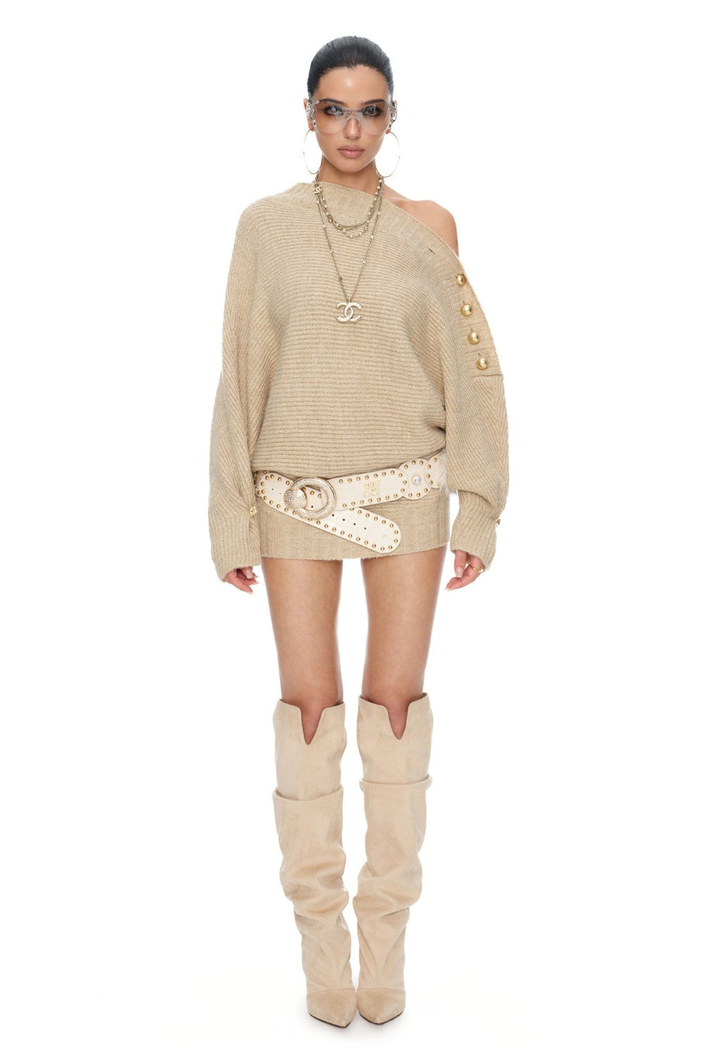 Vivienne Knit Sweater Dress