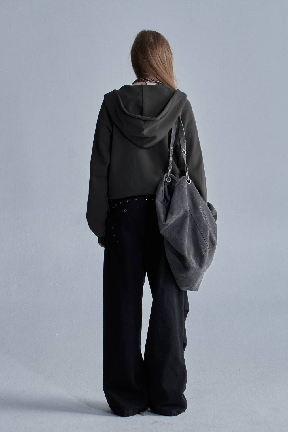 Washed Seam Hooded Jacket