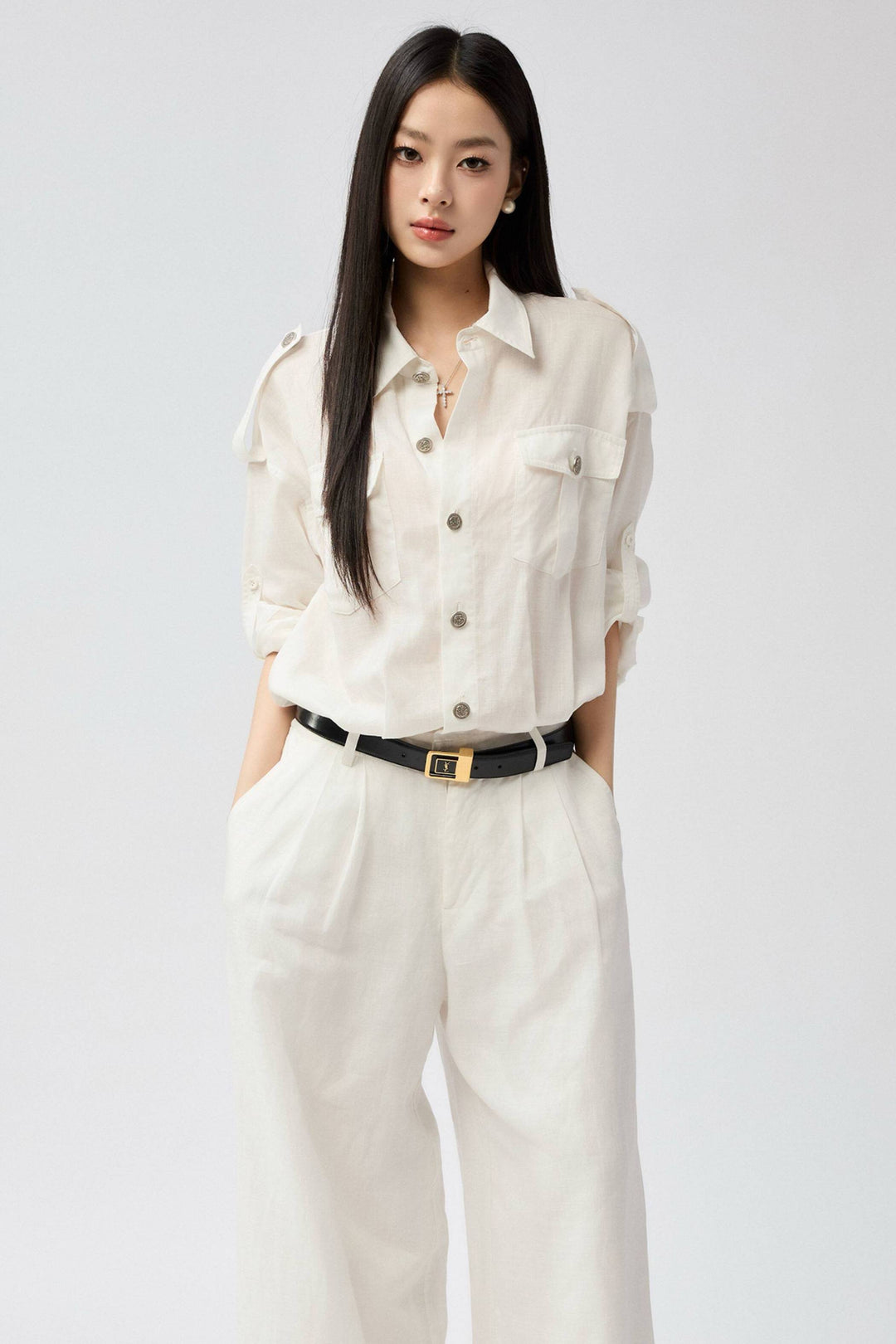 Tailored Utility Jumpsuit