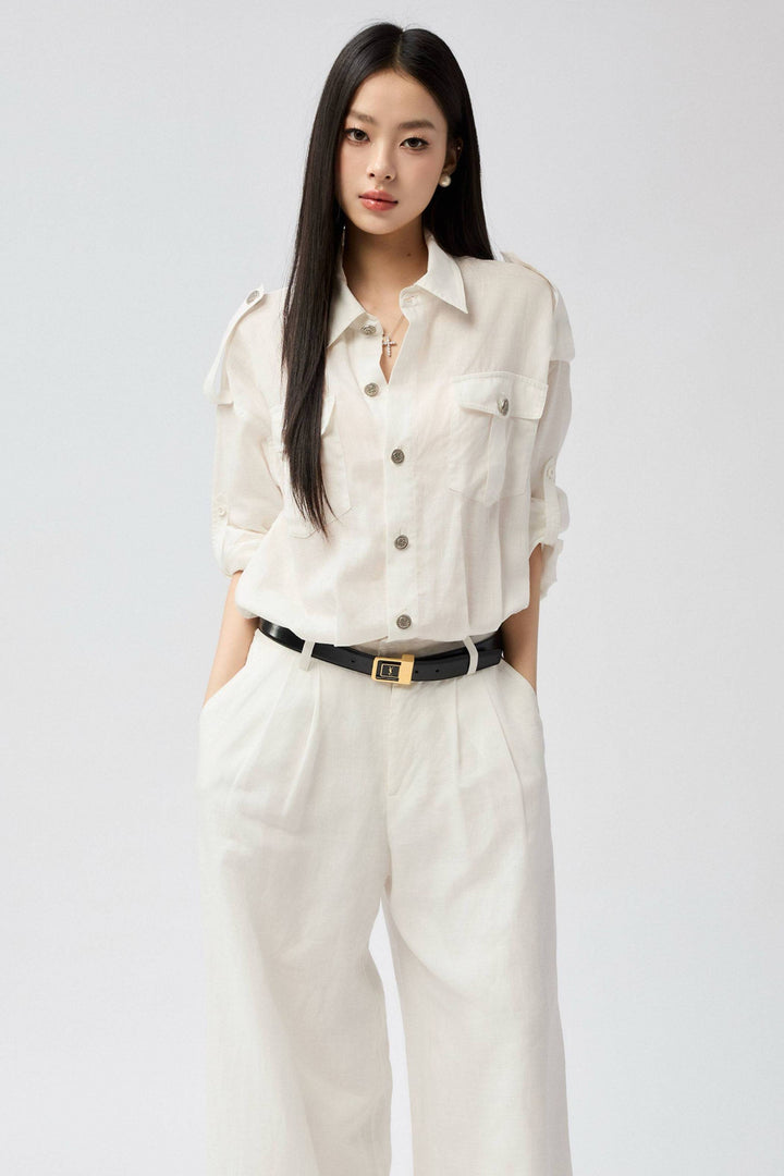 Tailored Utility Jumpsuit