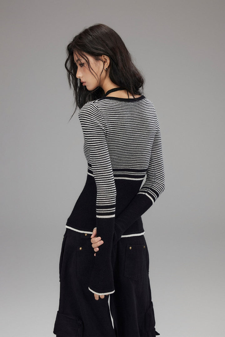 Sophie Stripe Knit Top