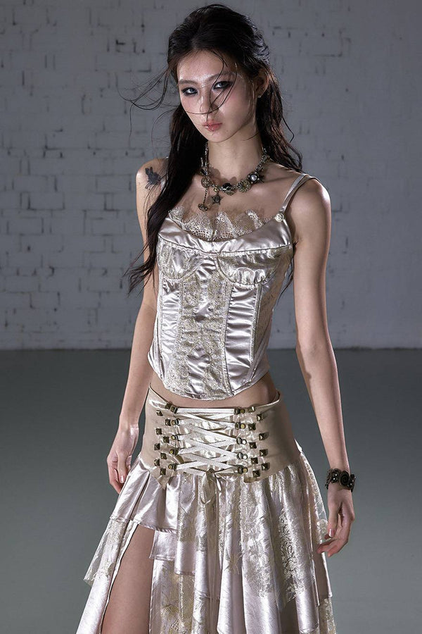 Lace Heirloom Corset Top