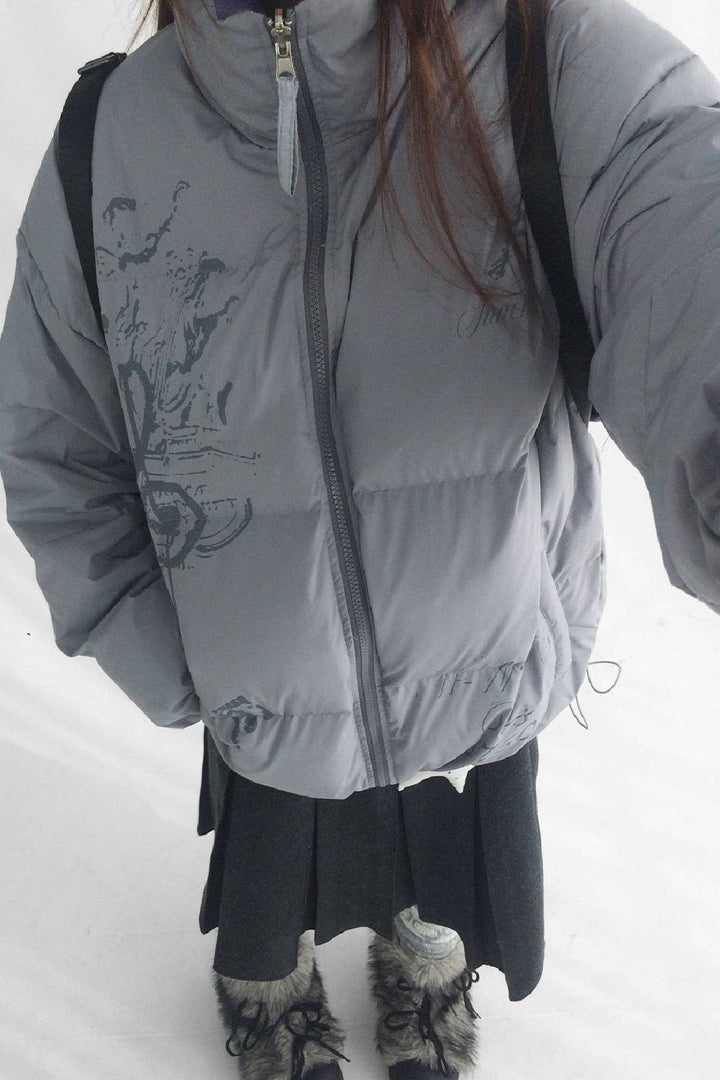 Reversible Down Puffer Jacket