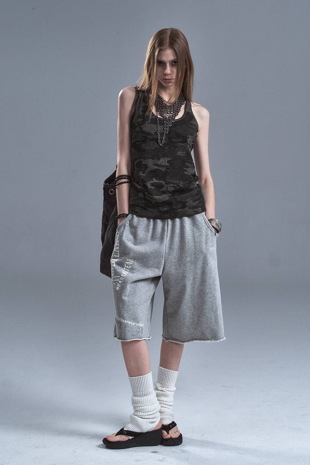 Fitted Camo Layering Tank