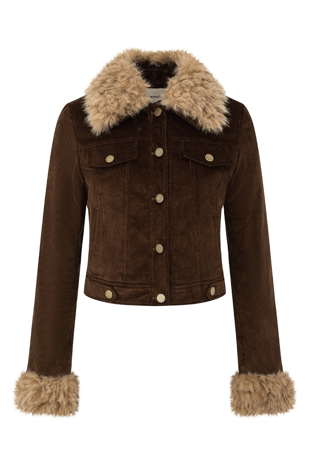 Rory Corduroy Fur Jacket