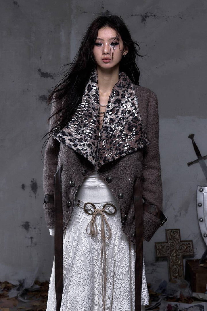 Dual-Wear Leopard Jacket