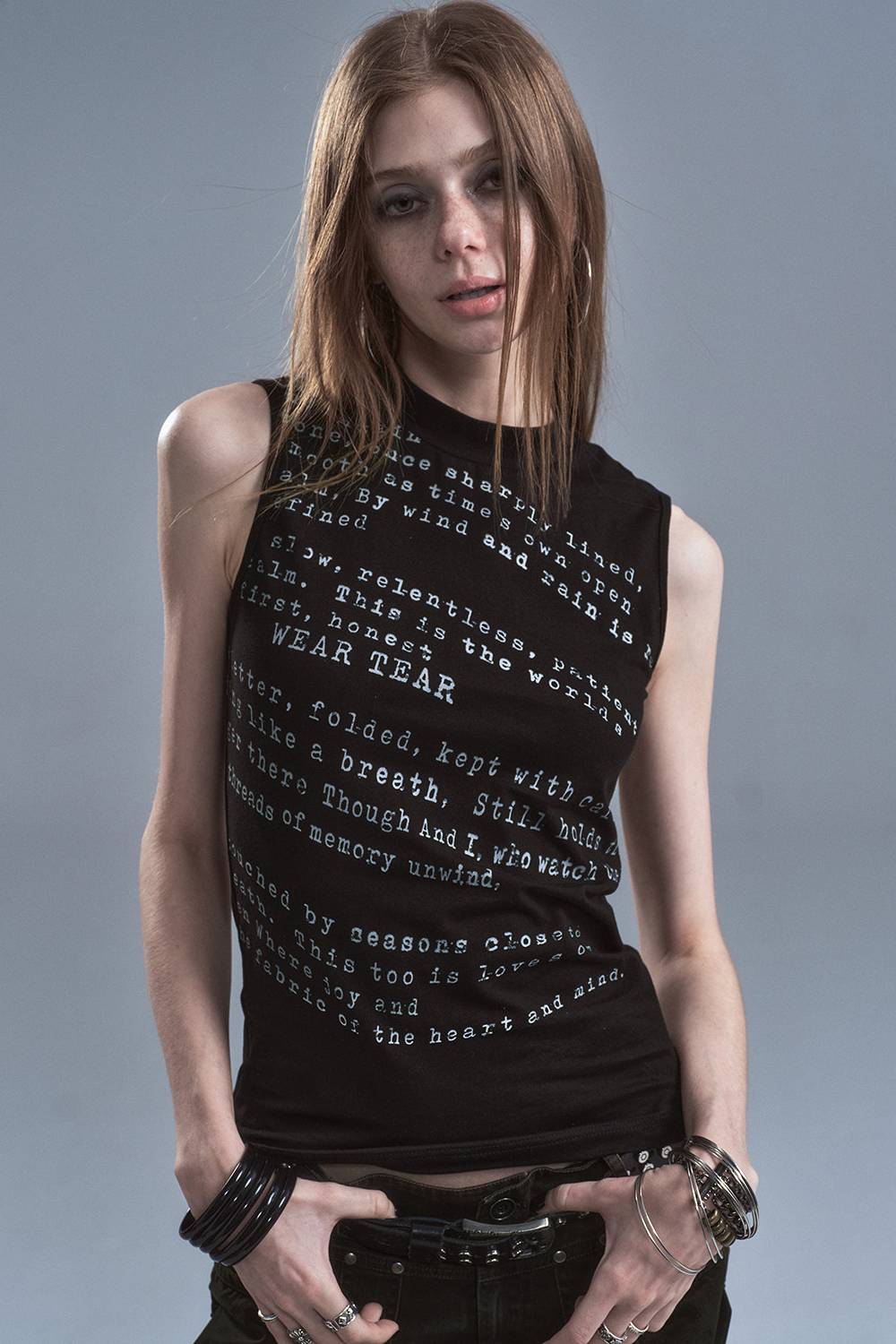 Slim Fit Typography Tank