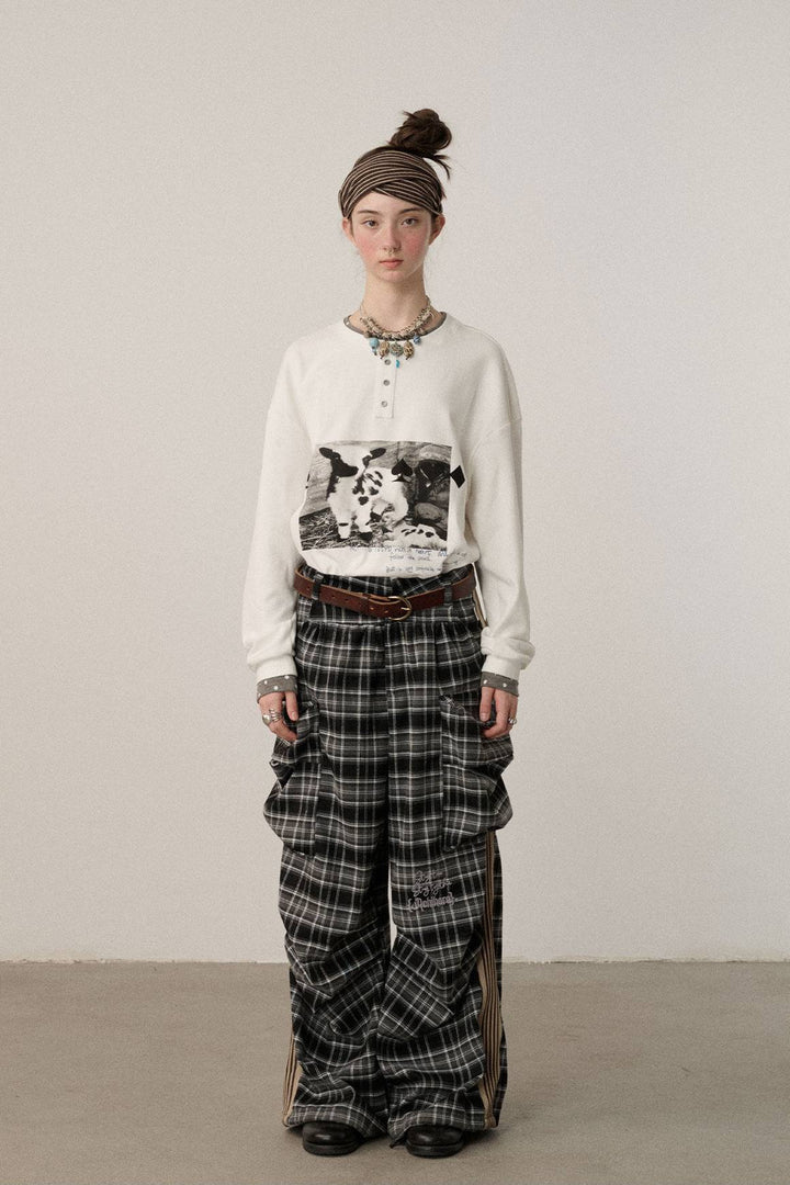 Printed Cotton Long Sleeve