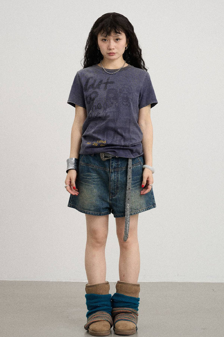 Faded Replay Girl Tee