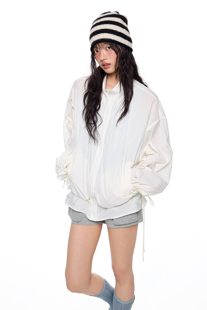 Lightweight Zip Windbreaker