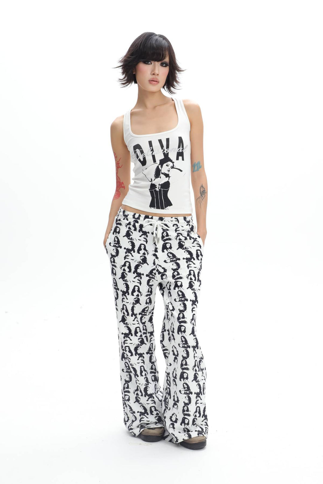Diva Graphic Tank Top