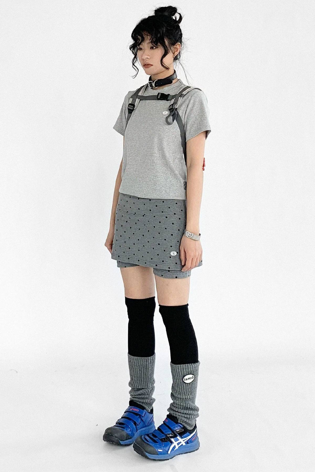 Blend Polka Mini Skort