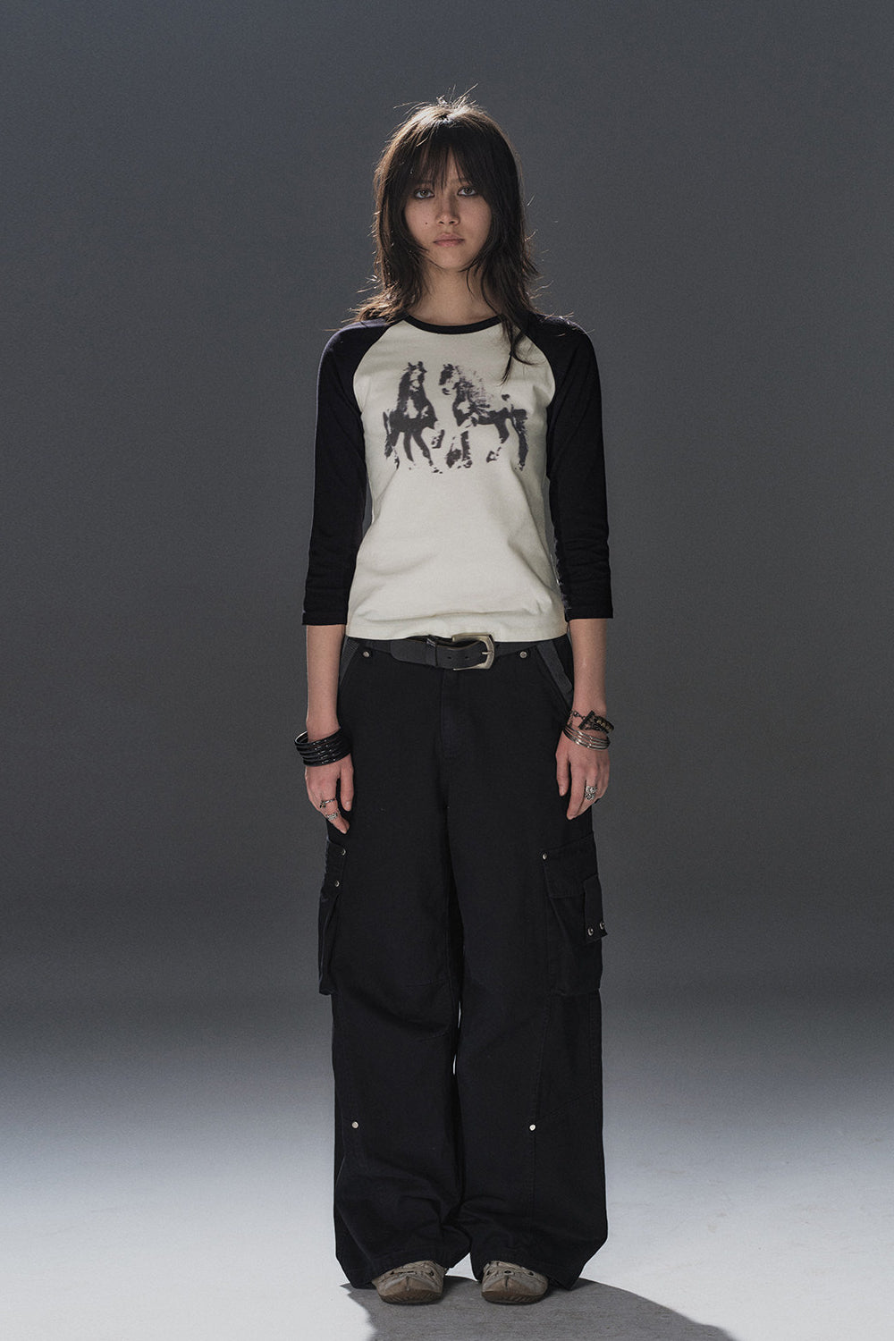 Wild Horse Raglan Shirt