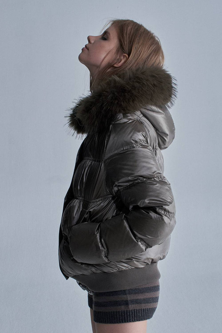 Fur Hood Puffer Jacket