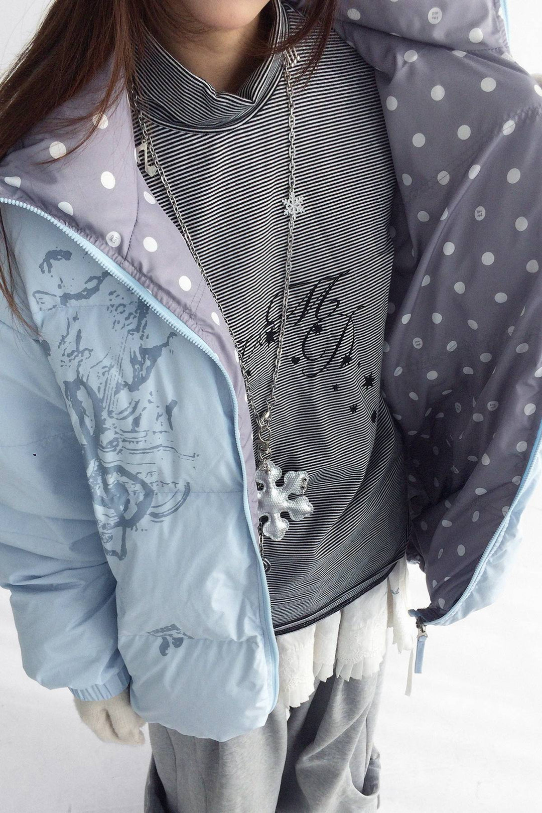 Reversible Down Puffer Jacket