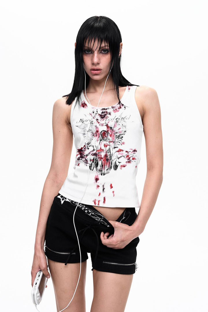 Angelic Chaos Graphic Tank