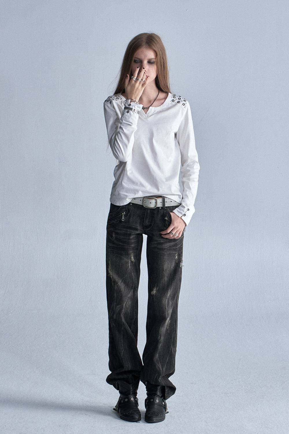 Studded Long Sleeve