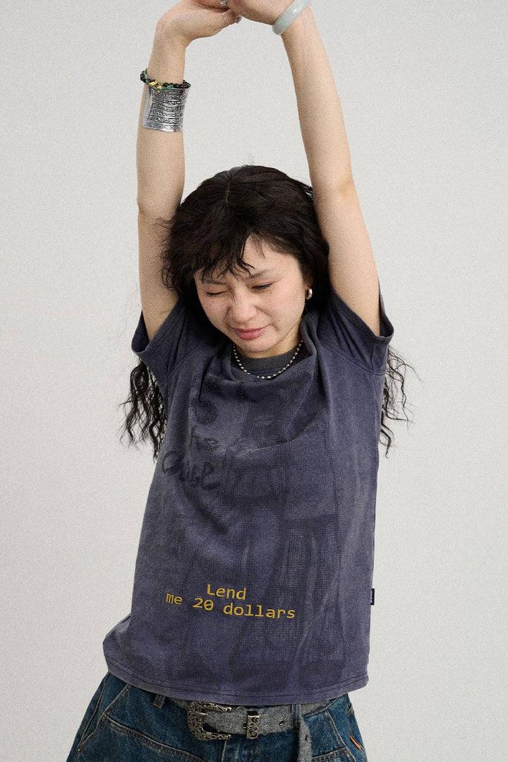 Faded Replay Girl Tee