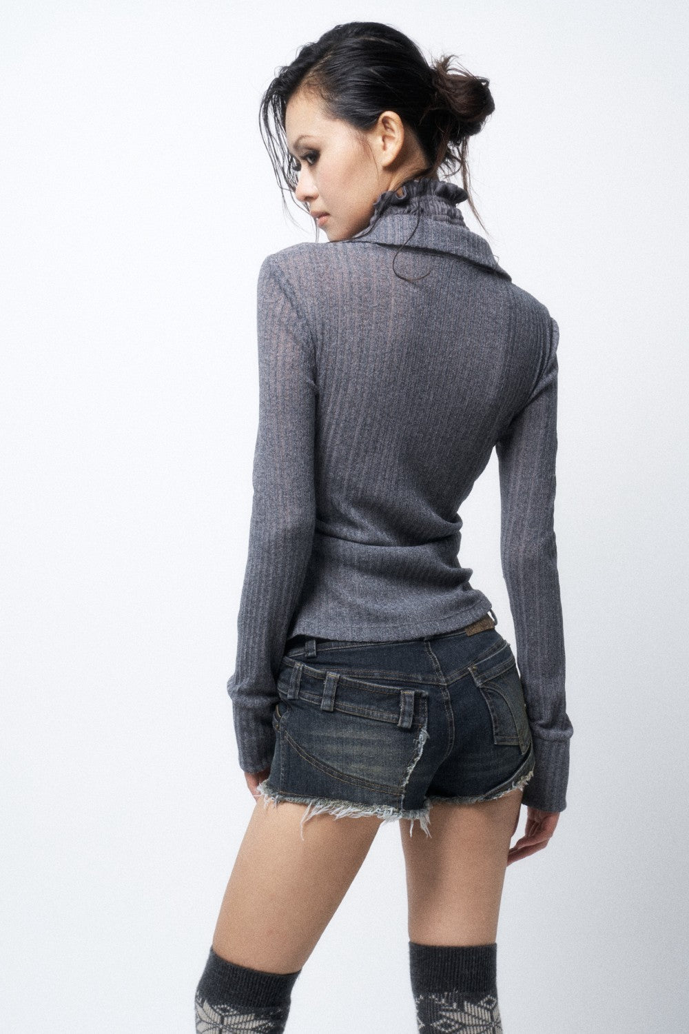 Selene V-Neck Knit Top