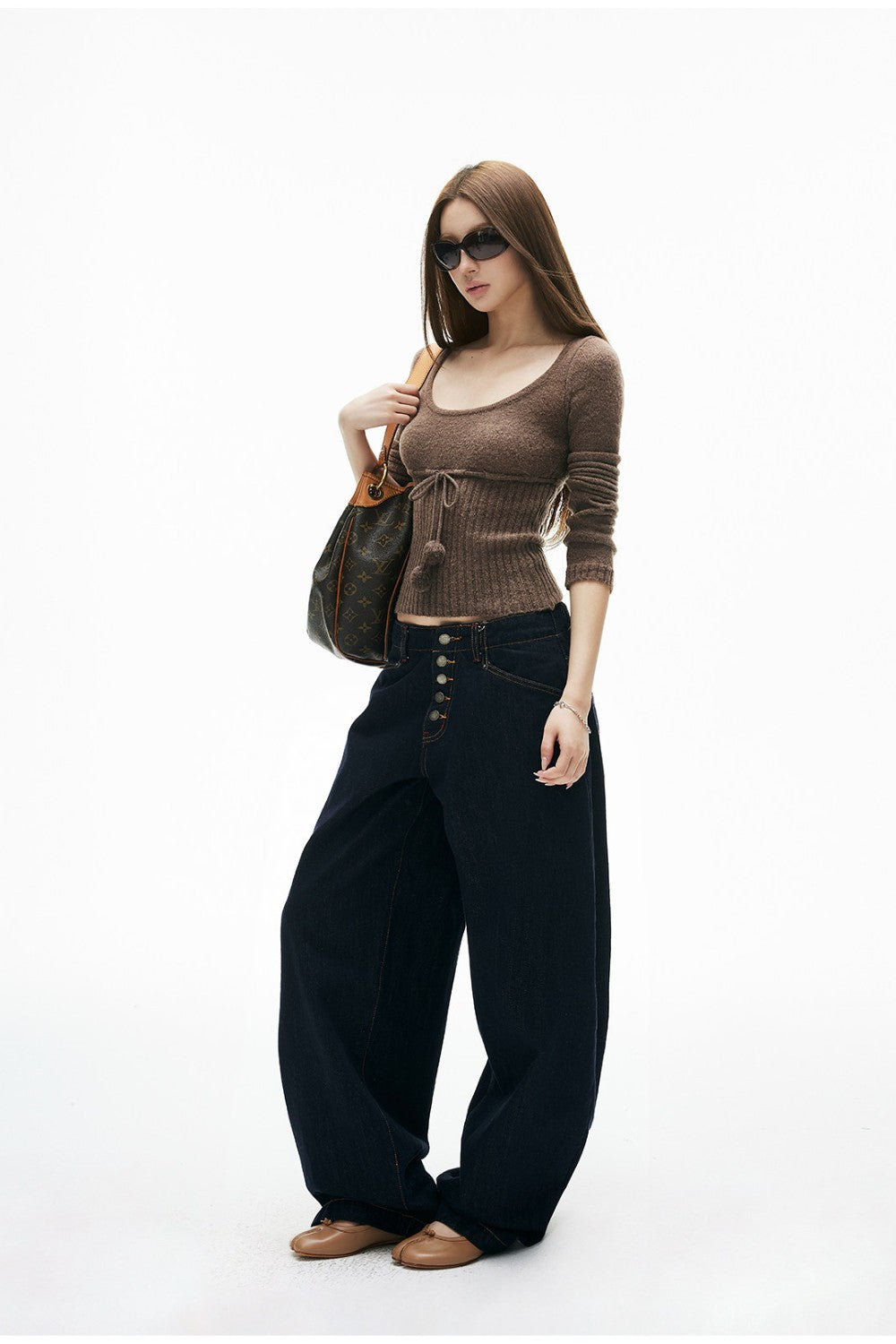 Lily Drawstring Knit Top