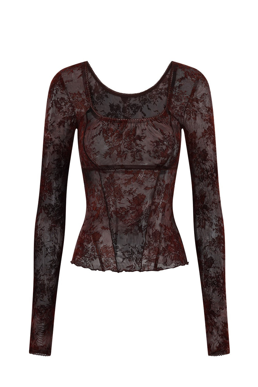 Ella Sheer Lace Top