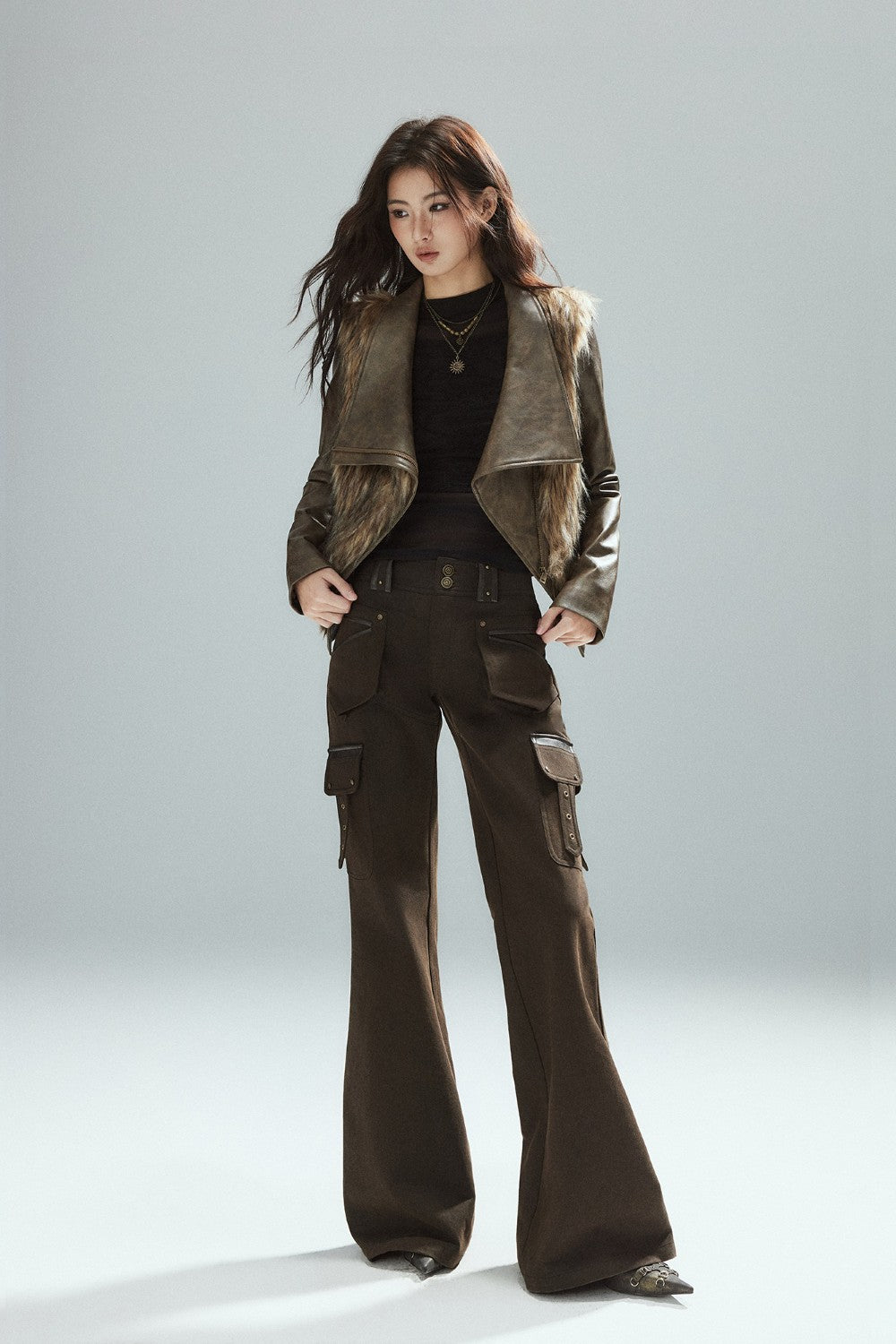 Siren Cargo Flare Pants