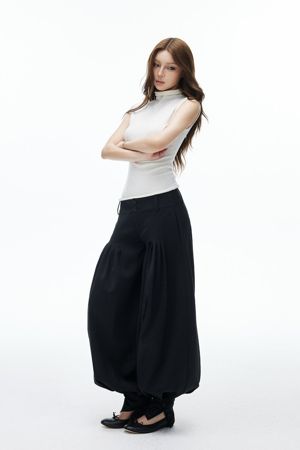 Sera Slim Turtleneck Top