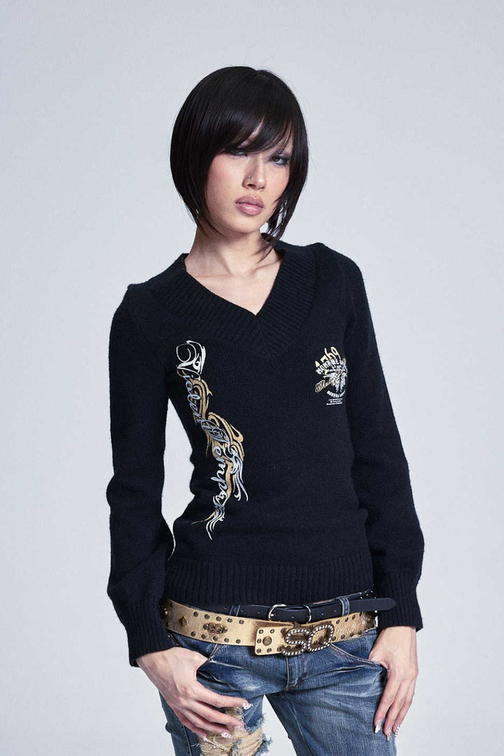 Violent Temper Knit Sweater
