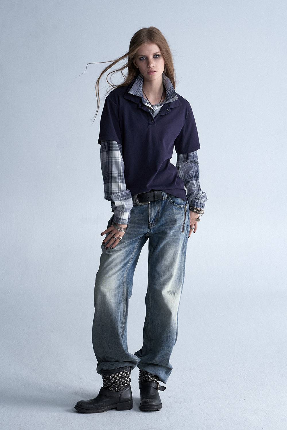 Vintage Layer Polo