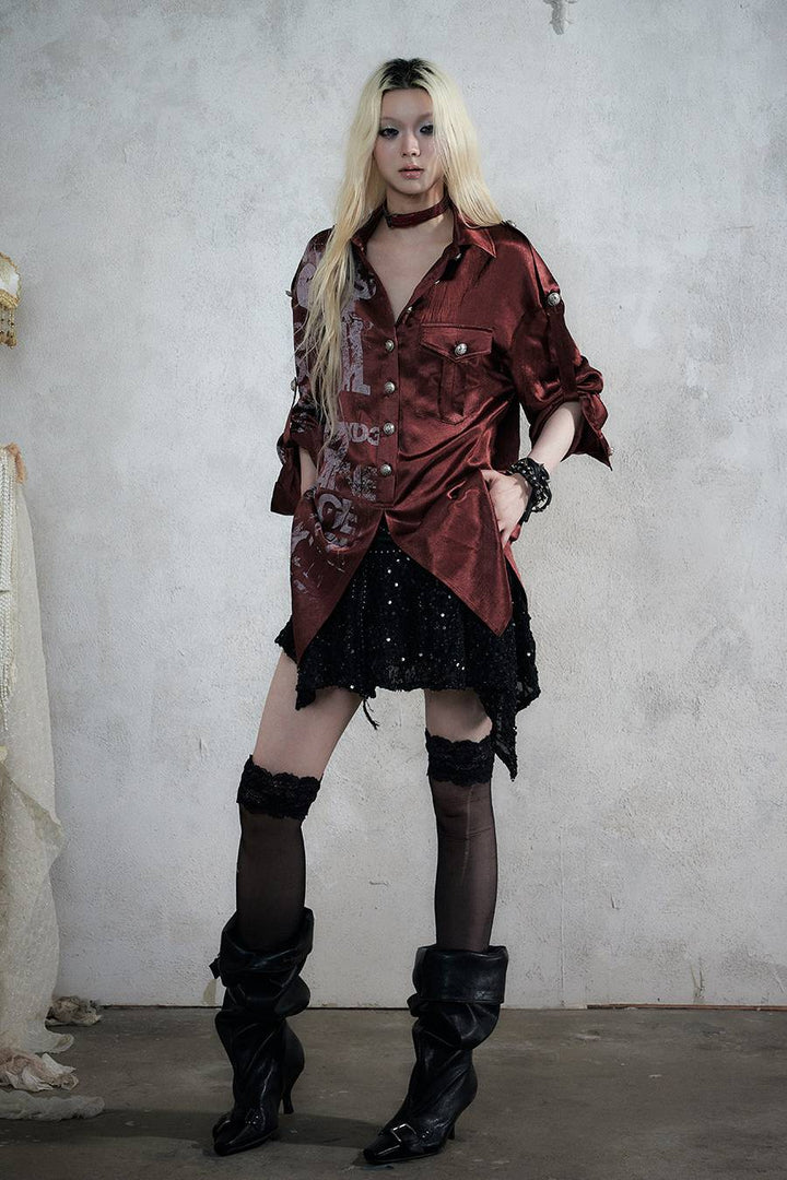 Graphic Oversized Shirt