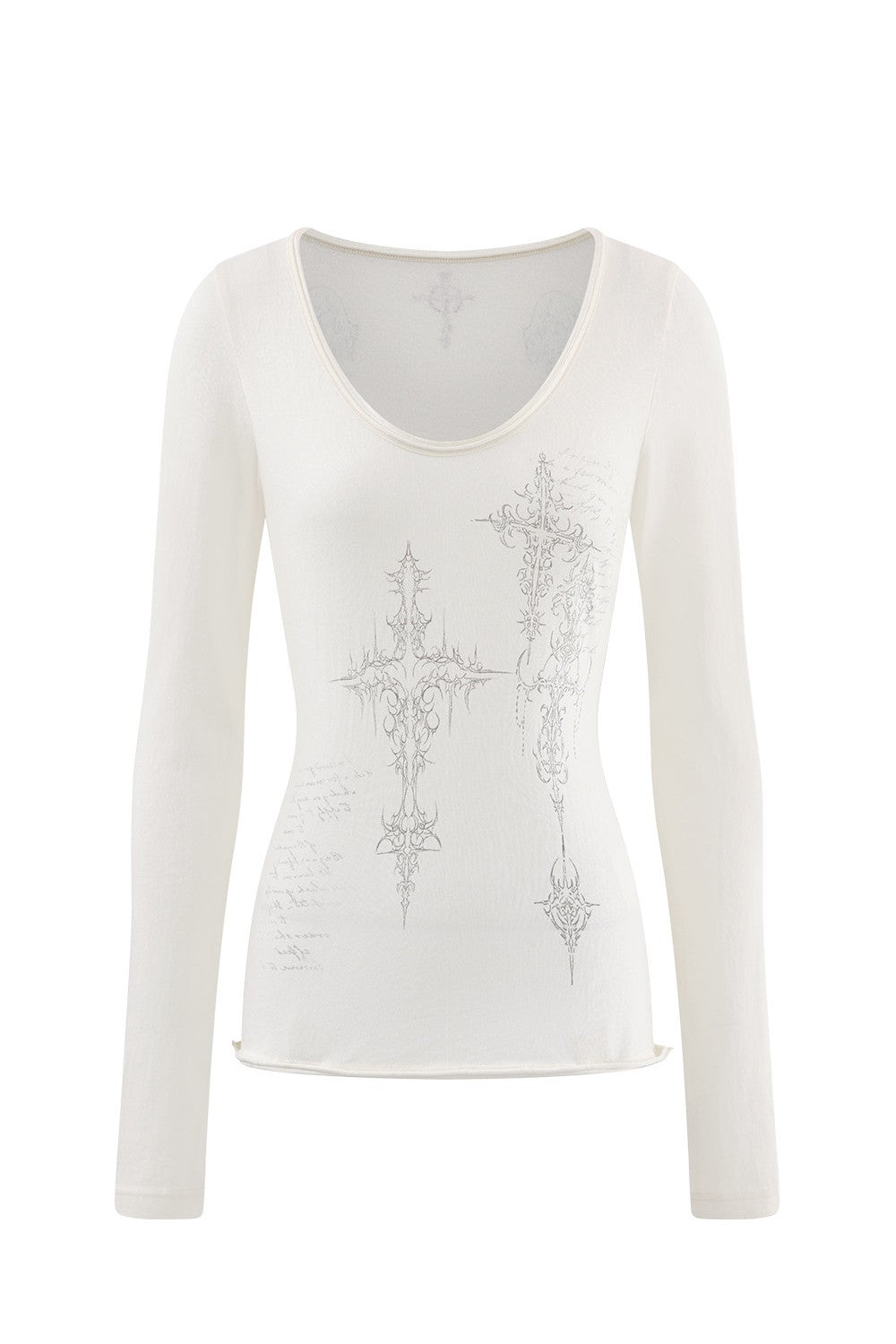 Vena Cross Print Shirt