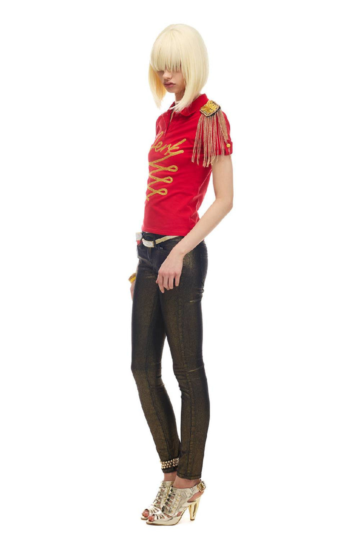 Classic Slim Embroidered Polo