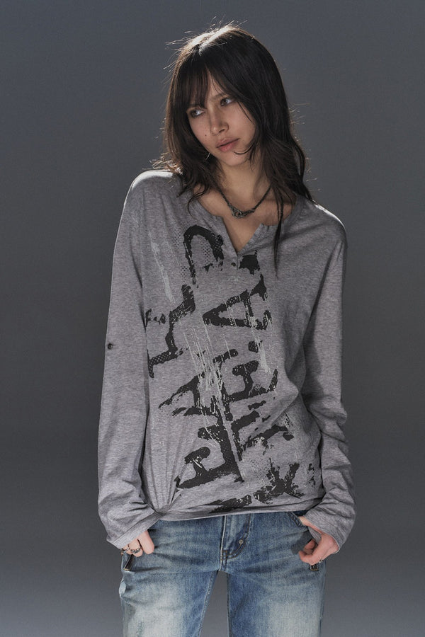 Mila Broken Silver Shirt