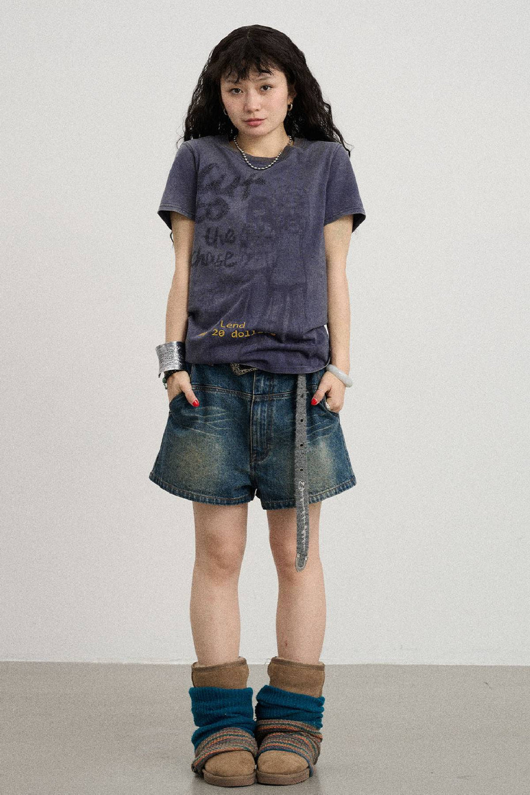 Faded Replay Girl Tee