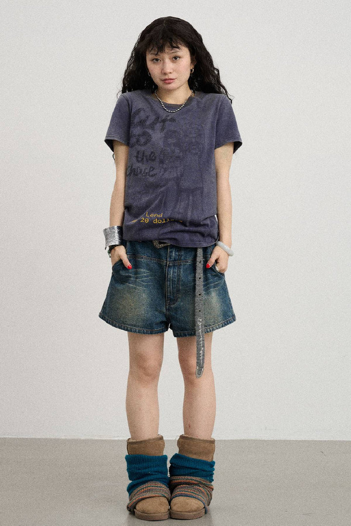 Faded Replay Girl Tee