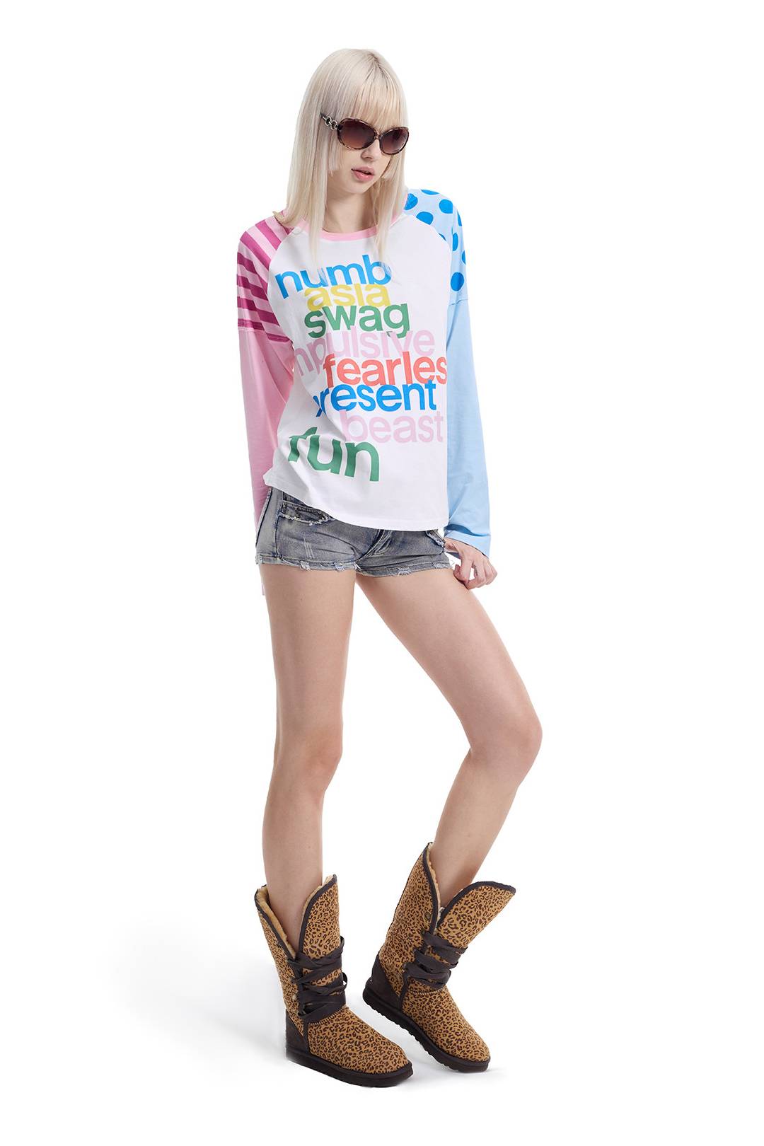 Colorblock Graphic Longsleeve