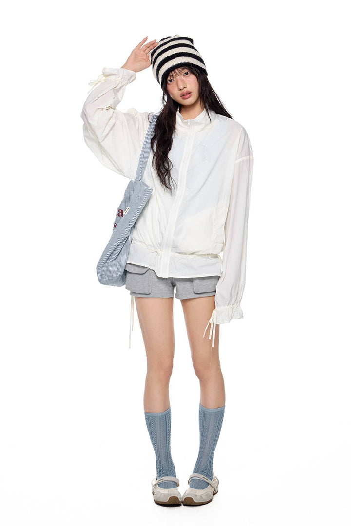 Lightweight Zip Windbreaker