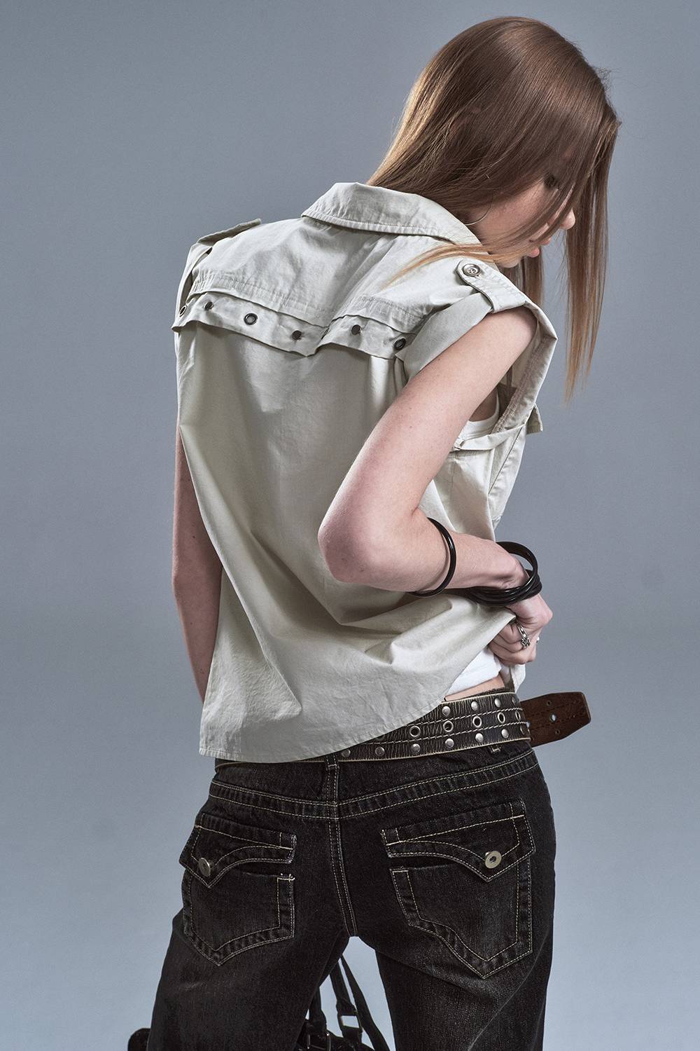 Low Rise Flare Jeans