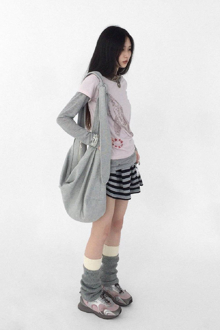 Whale Print Relaxed Tee