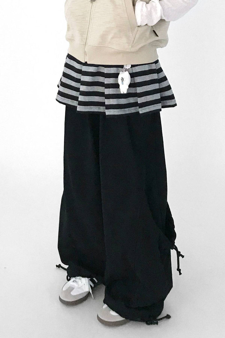 Relaxed Wide Leg Sweatpants