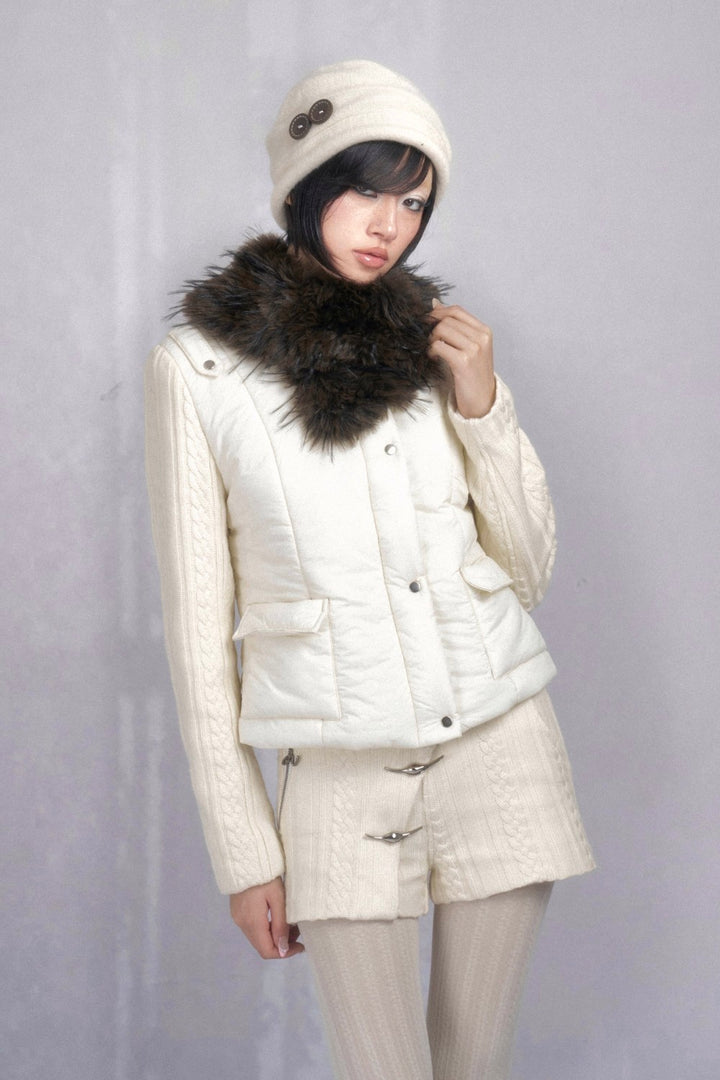 Eve Fur Padded Coat