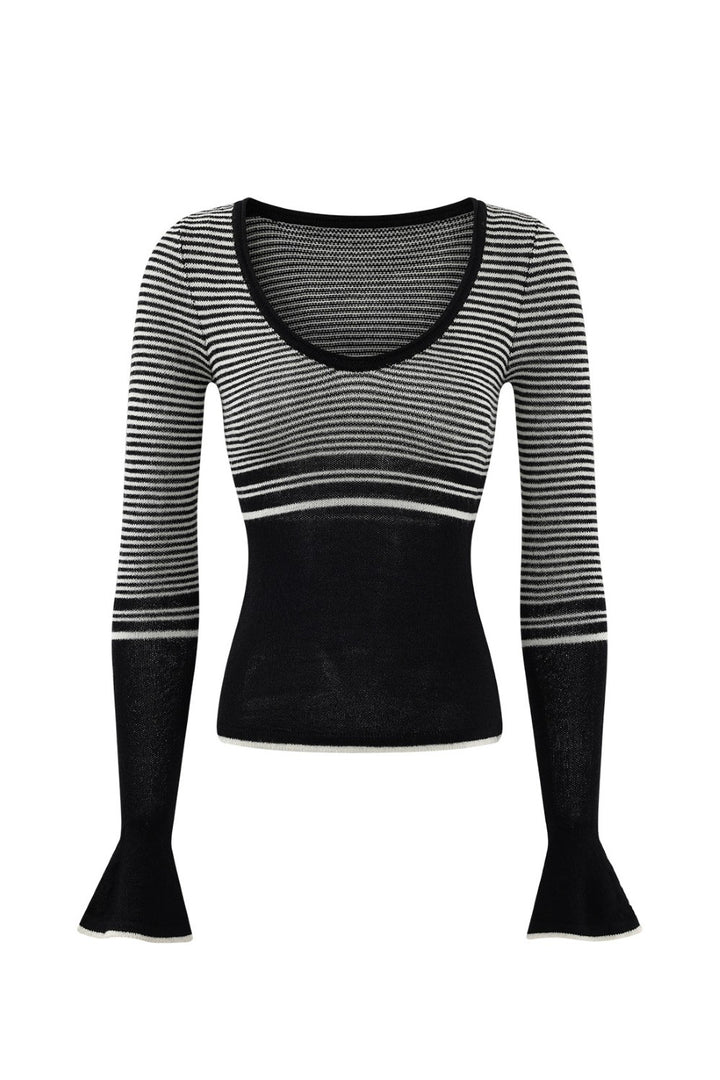 Sophie Stripe Knit Top