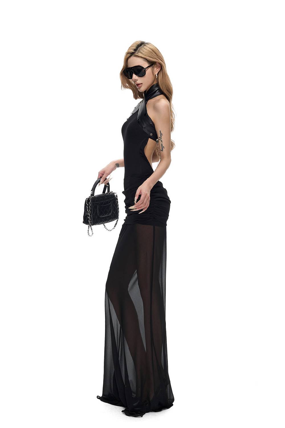 Sheer Maxi Overlay Skirt