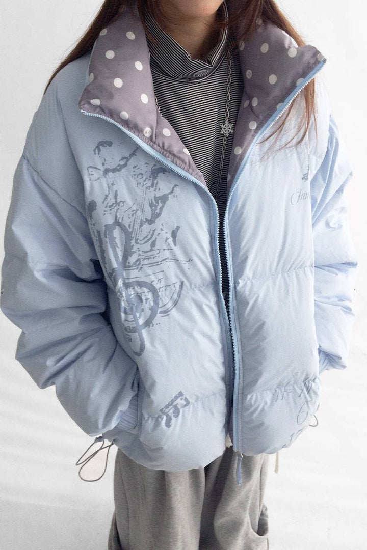 Reversible Down Puffer Jacket