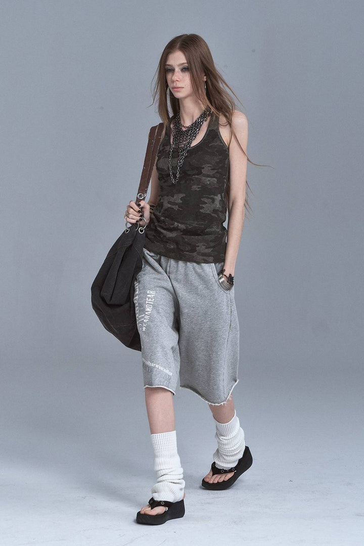 Heather Grey Culottes