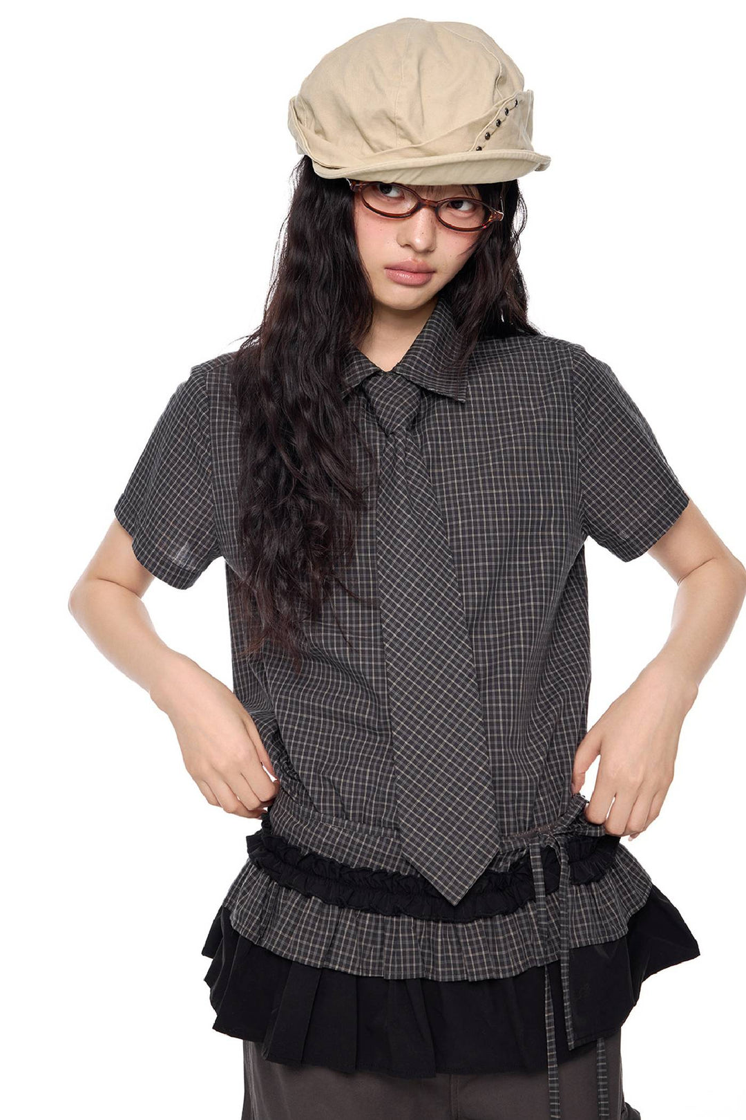 Short Sleeve Check Shirt