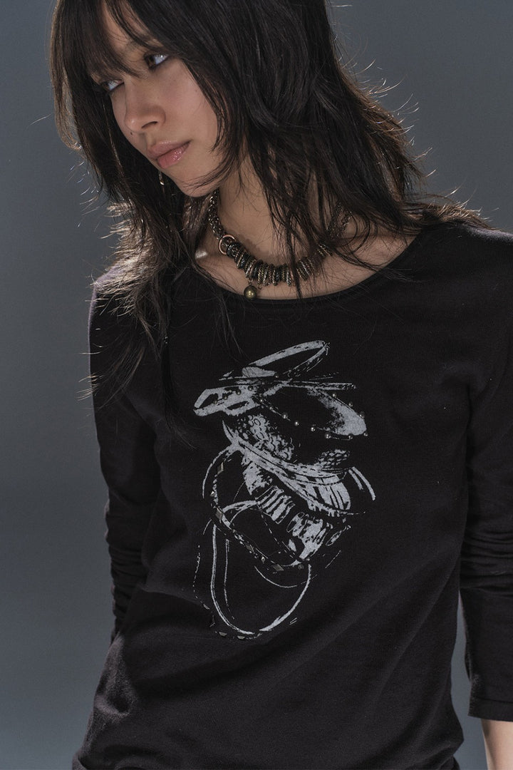 Shattered Rings Graphic Shirt